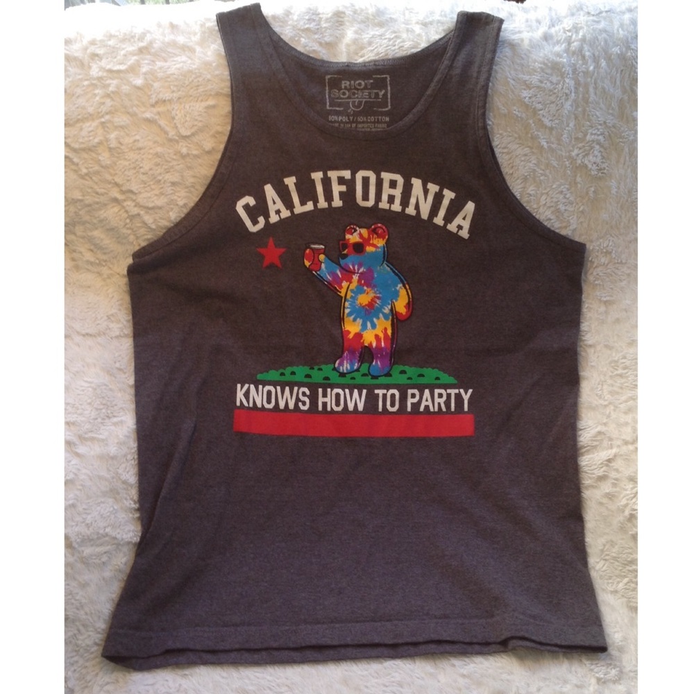 California party tank top